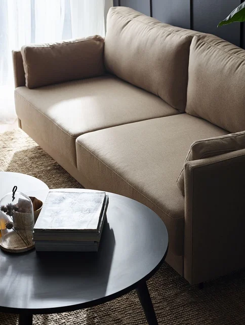 miękka sofa